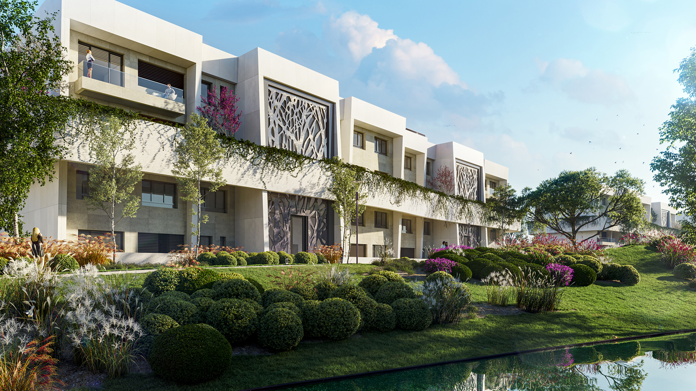 Luxury, privacy and a good indoor climate